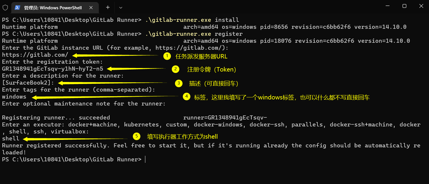 GitLab Runner配置